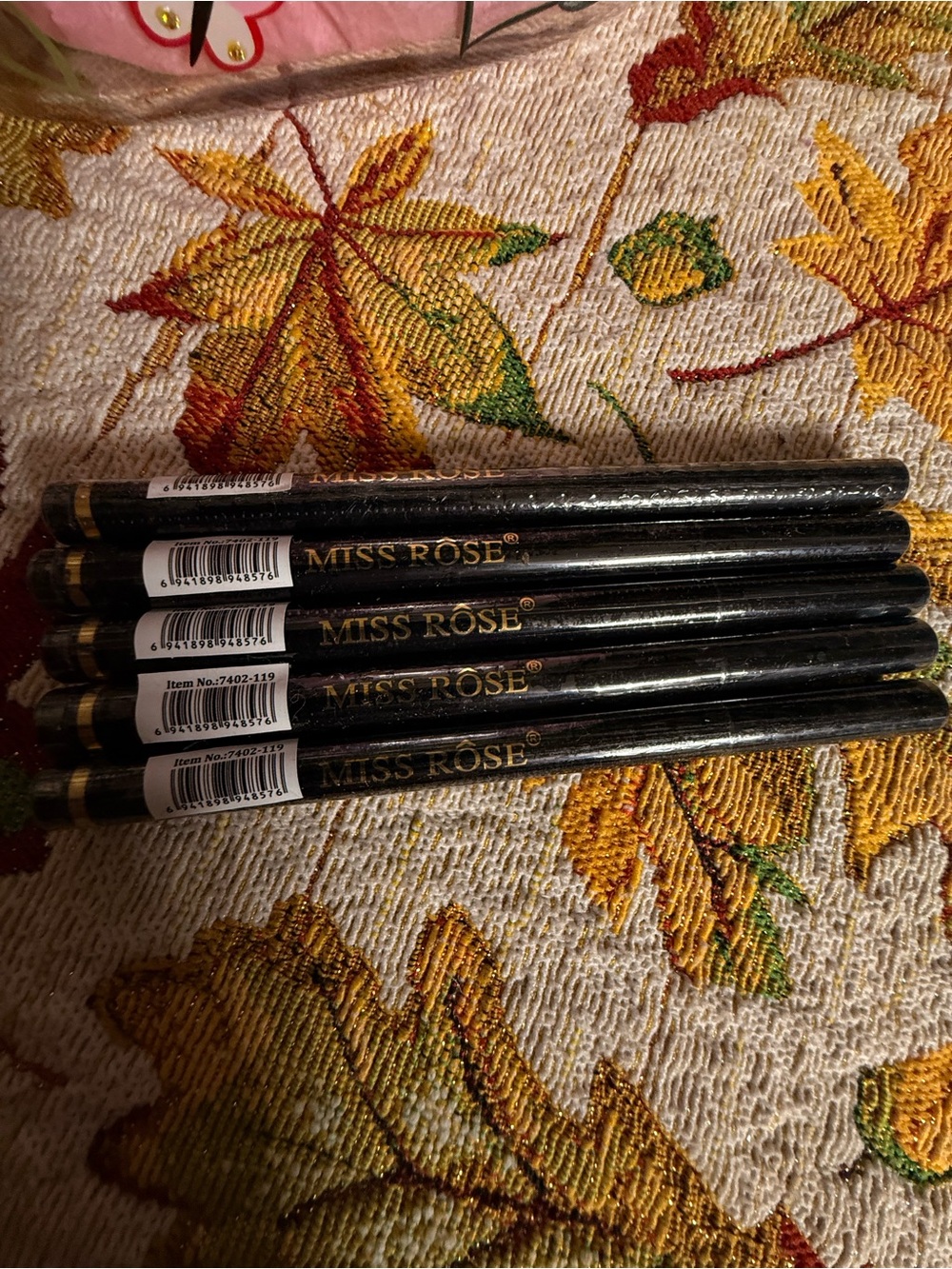 Black Eyeliner Pencils - Intense Black Set u get 5